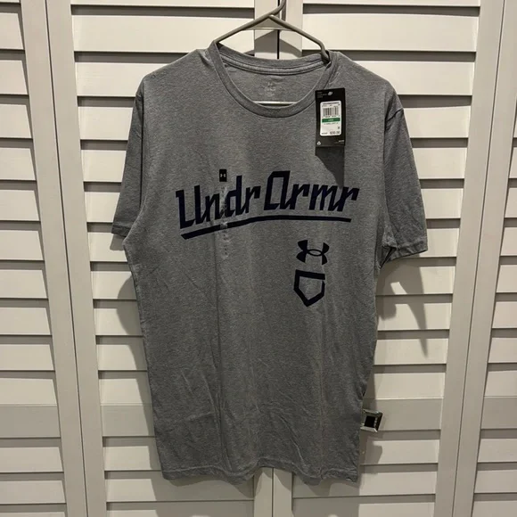 Under Armour Gray Short Sleeve Performance Tee - Picture 1 of 7